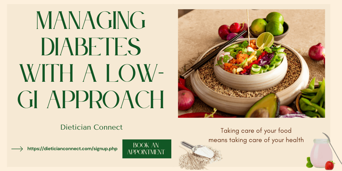 Types of diabetes and how to manage Diabetes with a low-GI approach