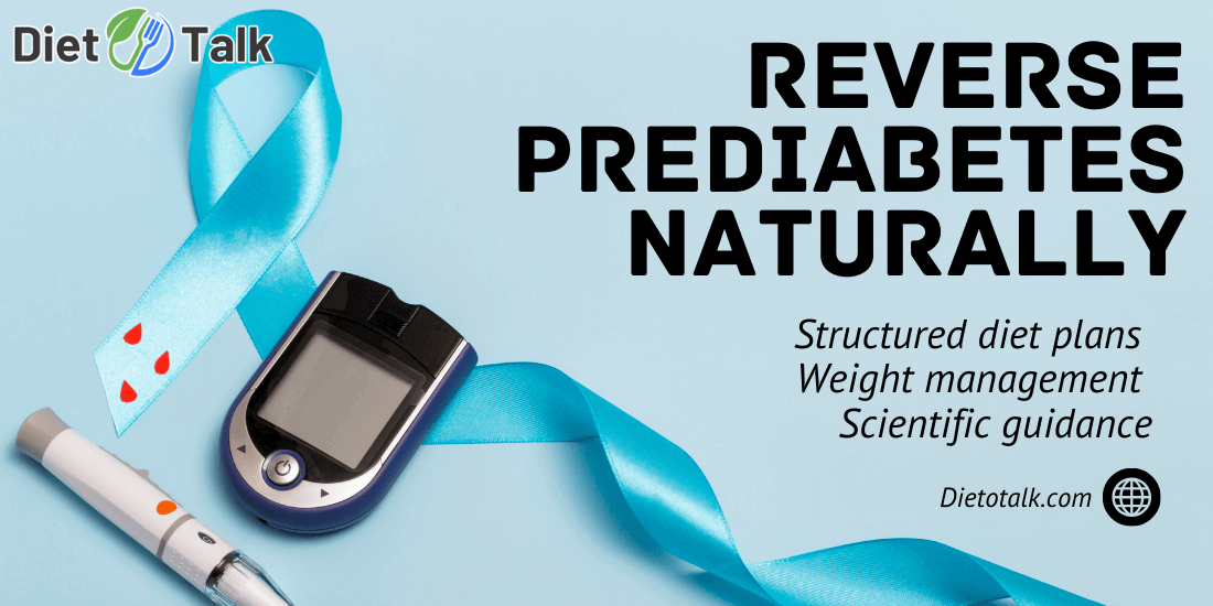 Reverse Prediabetes Naturally with Diet & Lifestyle